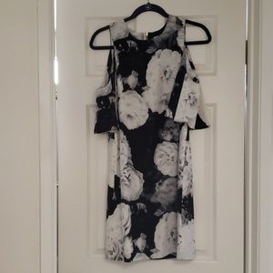Cold shoulder Calvin Klein dress. Size 4.